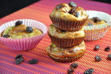 Muffins de banana fitness (sem glúten, sem açúcar)