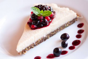 Cheesecake saudável vegana e crudívora (sem glúten)