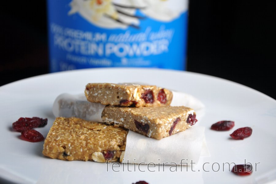 Barrinhas de proteína fáceis (sem glúten, sem açúcar)