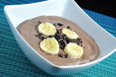 Mousse de chocolate e ricota