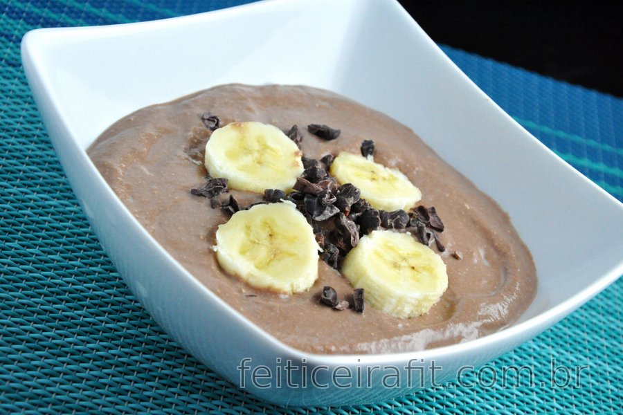 Mousse de chocolate e ricota
