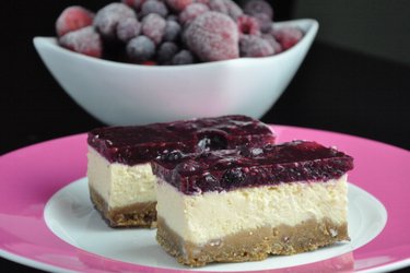 Cheesecake de iogurte fitness (sem glúten e sem açúcar)