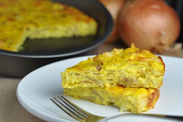 Torta de cebola sem glúten