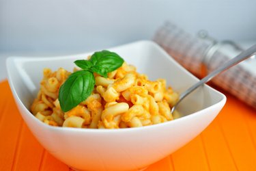 Mac & Cheese fit com molho de couve-flor