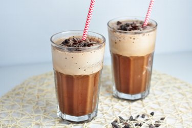 Mocha refrescante de proteína