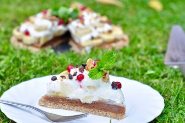 Torta Banoffee fit