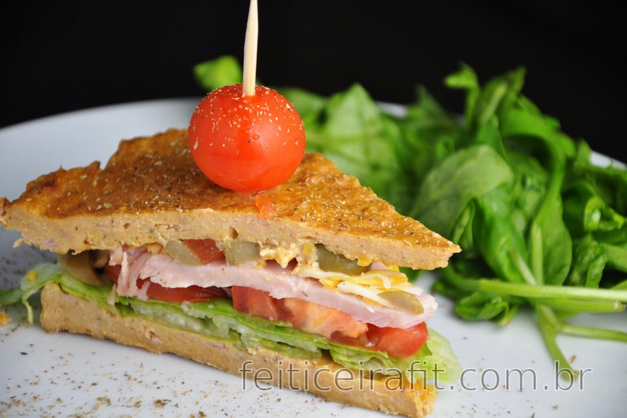 Sanduíche de atum saudável (sem glúten)