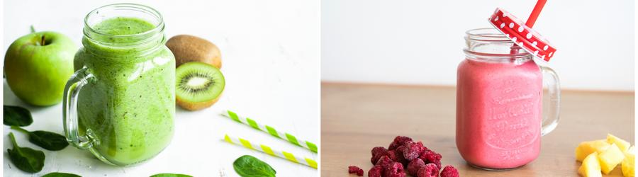 Smoothies e drinques sem açúcar