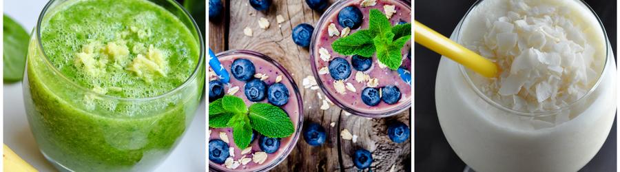 Smoothies e drinques sem lactose