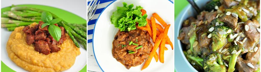 Receitas de carnes com alto teor de proteína