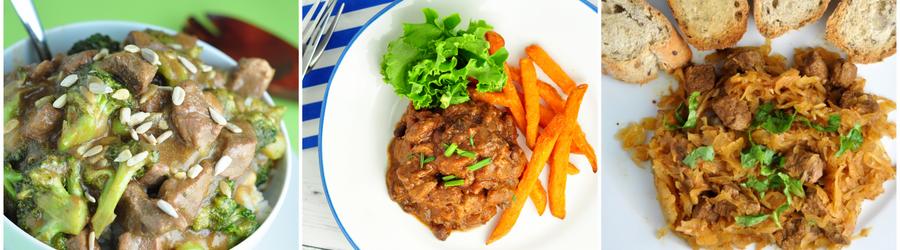 Receitas de carne com poucas calorias para emagrecer