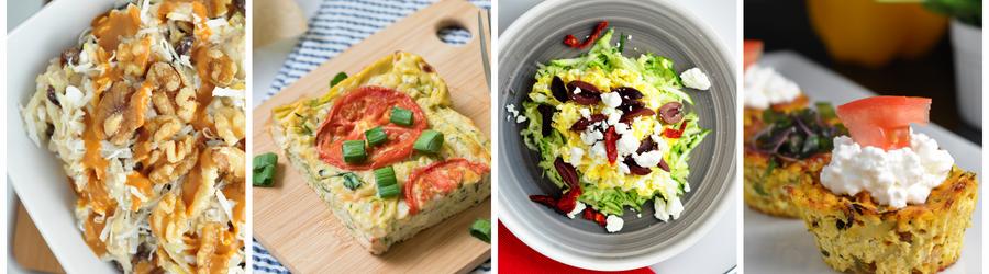 Receitas saudáveis com abobrinha para o café da manhã