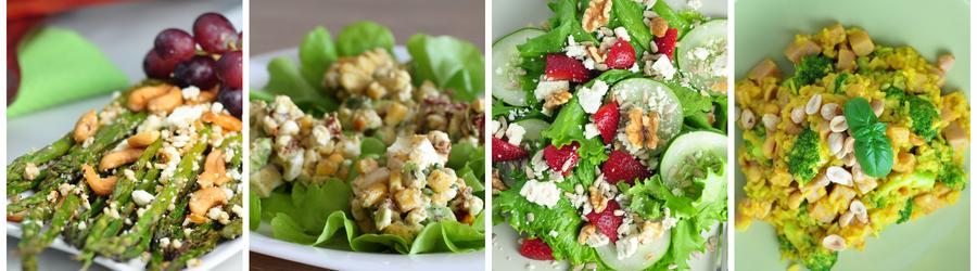 Receitas de saladas low carb